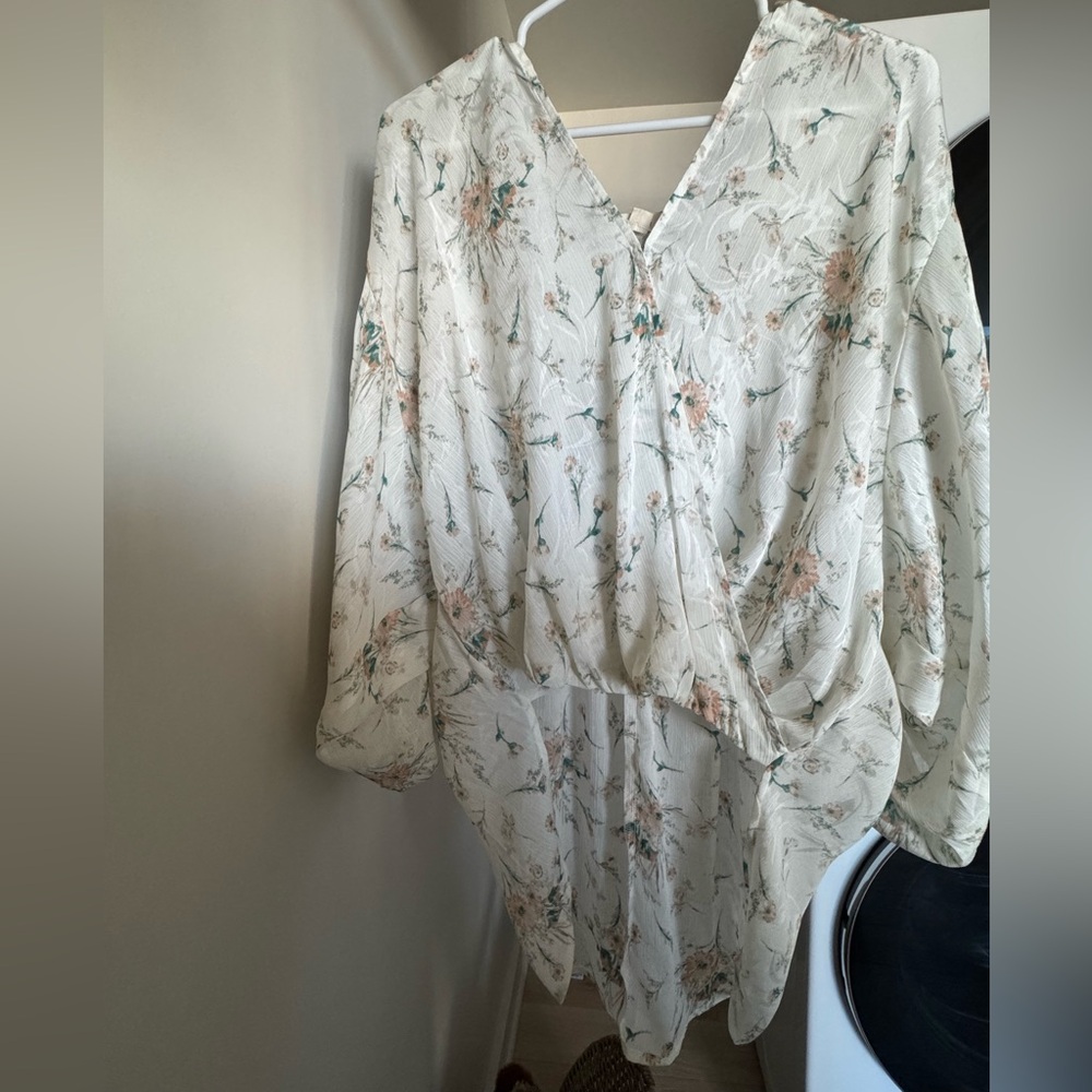 Lovestitch Floral Print Blouse